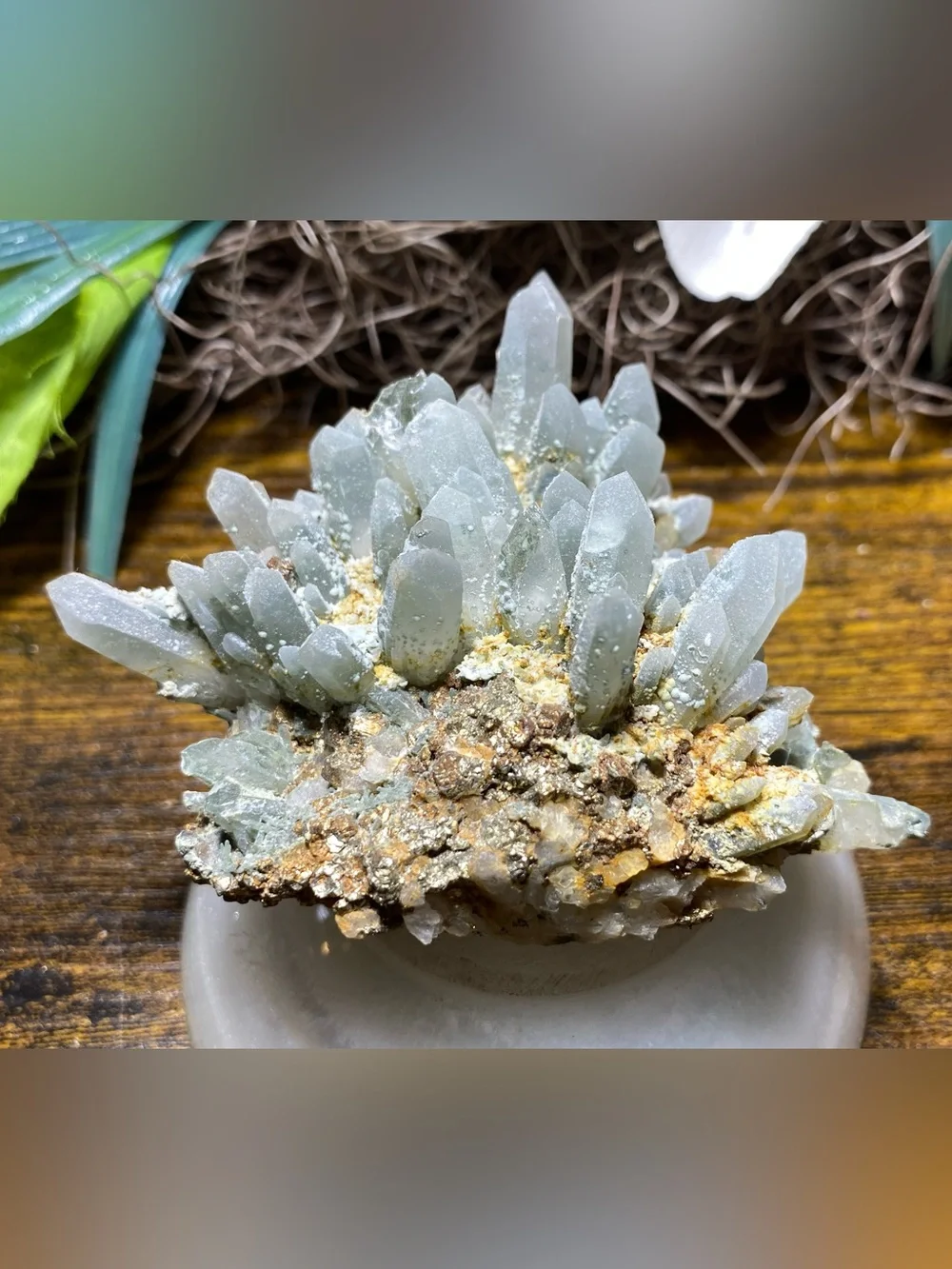 Chlorite Coated Quartz & Mixed Minerals